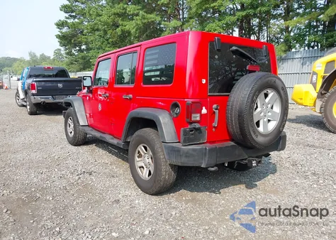 2010 Jeep Wrangler Unlimited Sport z USA, uszkodzony, nr VIN 1J4BA3H11AL224893